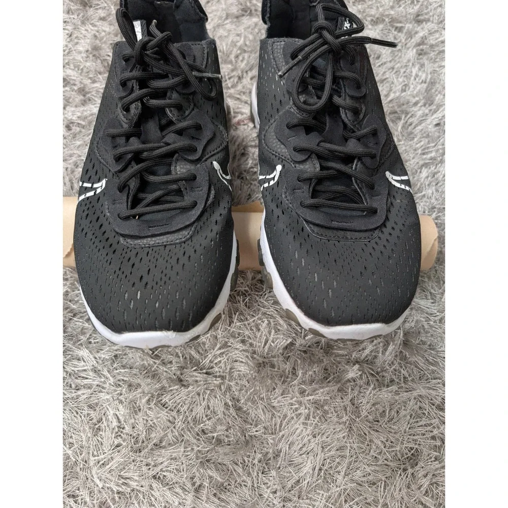 Nike React Vision DMSX Black White Mens Running Sneakers Size 10